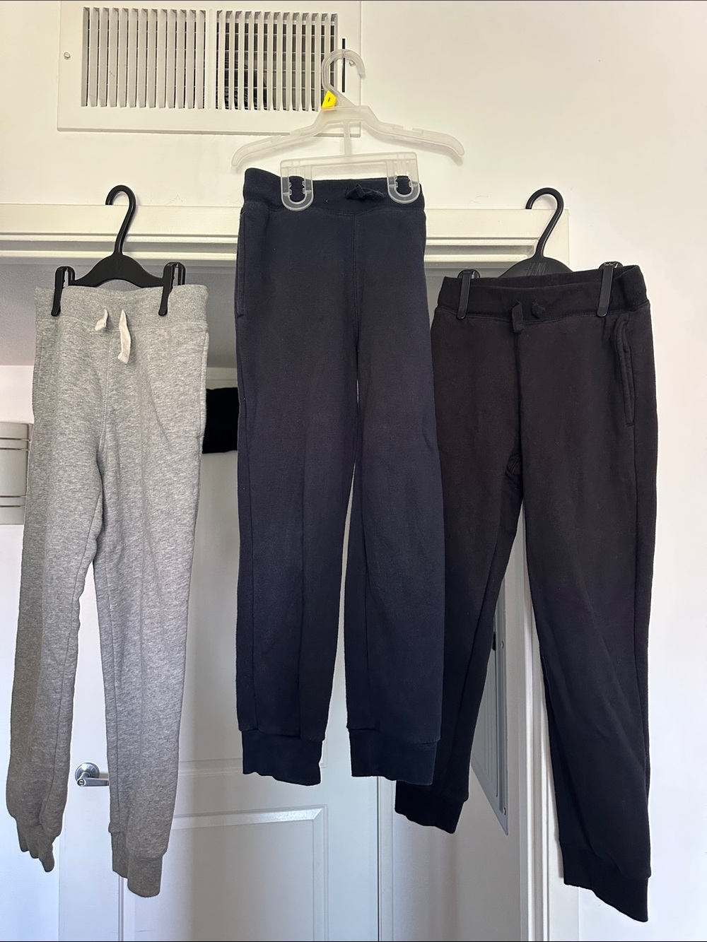 Kids Black, Gray & Navy Blue Jogger Pants - Comfortable Everyday Bottoms
